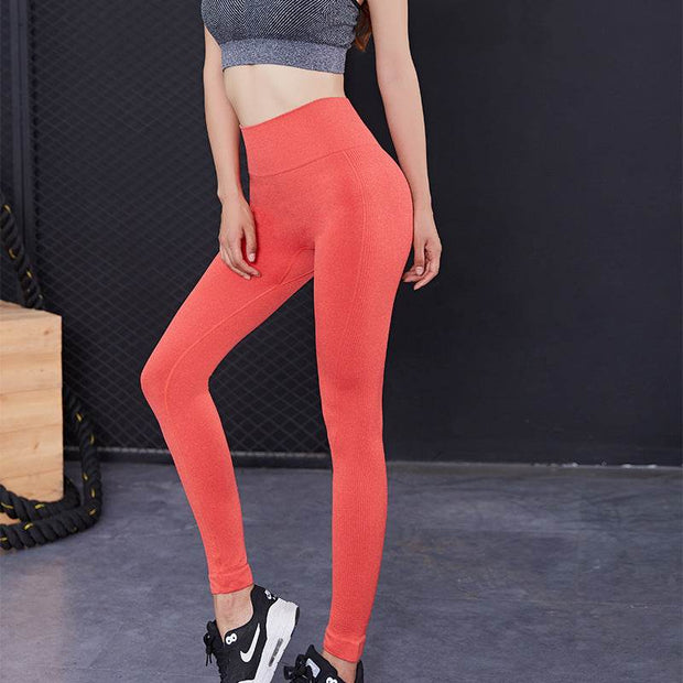 High stretch beauty buttocks fitness pants sports trousers women