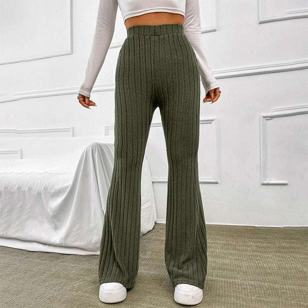 Fashionable High Waist Trousers